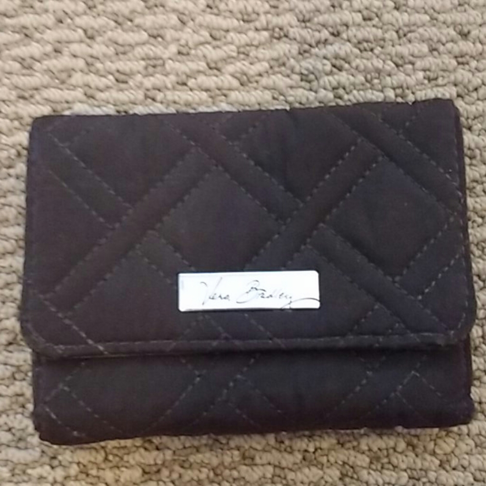 Vera Bradley Dark Brown Wallet
